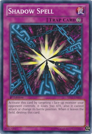 Shadow Spell [YS13-EN037] Common - Card Brawlers | Quebec | Canada | Yu-Gi-Oh!