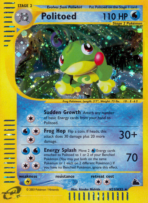 Politoed (H23/H32) [Skyridge] - Card Brawlers | Quebec | Canada | Yu-Gi-Oh!