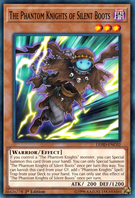 The Phantom Knights of Silent Boots [LEHD-ENC02] Common - Yu-Gi-Oh! - Card Brawlers | Quebec | Canada |