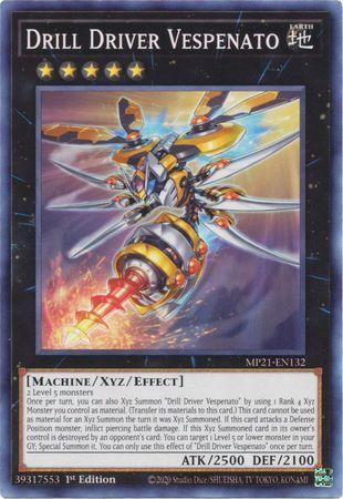 Drill Driver Vespenato [MP21-EN132] Common - Card Brawlers | Quebec | Canada | Yu-Gi-Oh!