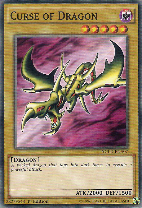 Curse of Dragon [YGLD-ENA07] Common - Card Brawlers | Quebec | Canada | Yu-Gi-Oh!