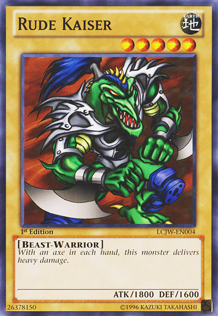 Rude Kaiser [LCJW-EN004] Common - Yu-Gi-Oh! - Card Brawlers | Quebec | Canada |