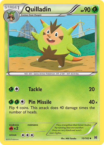 Quilladin (10/162) [XY: BREAKthrough] - Card Brawlers | Quebec | Canada | Yu-Gi-Oh!