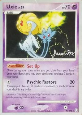 Uxie LV.55 (43/146) (Queengar - Jason Martinez) [World Championships 2009] - Card Brawlers | Quebec | Canada | Yu-Gi-Oh!