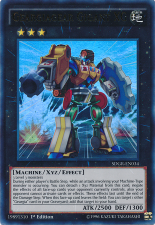 Geargiagear Gigant XG [SDGR-EN034] Ultra Rare - Card Brawlers | Quebec | Canada | Yu-Gi-Oh!