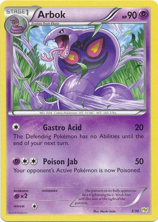 Arbok (3/30) [XY: Trainer Kit - Noivern] - Card Brawlers | Quebec | Canada | Yu-Gi-Oh!