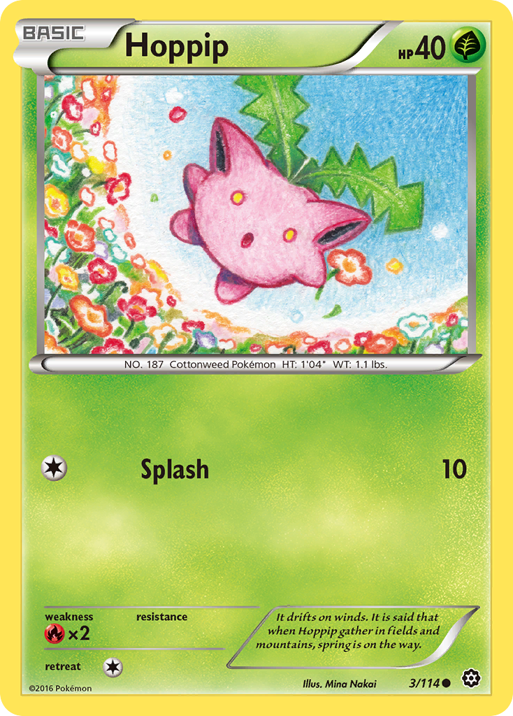 Hoppip (3/114) [XY: Steam Siege] - Card Brawlers | Quebec | Canada | Yu-Gi-Oh!
