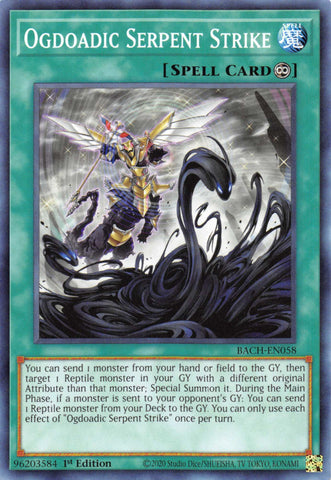 Ogdoadic Serpent Strike [BACH-EN058] Common - Card Brawlers | Quebec | Canada | Yu-Gi-Oh!