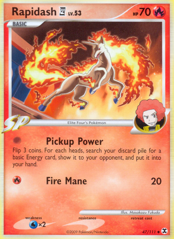 Rapidash (47/111) [Platinum: Rising Rivals] - Card Brawlers | Quebec | Canada | Yu-Gi-Oh!