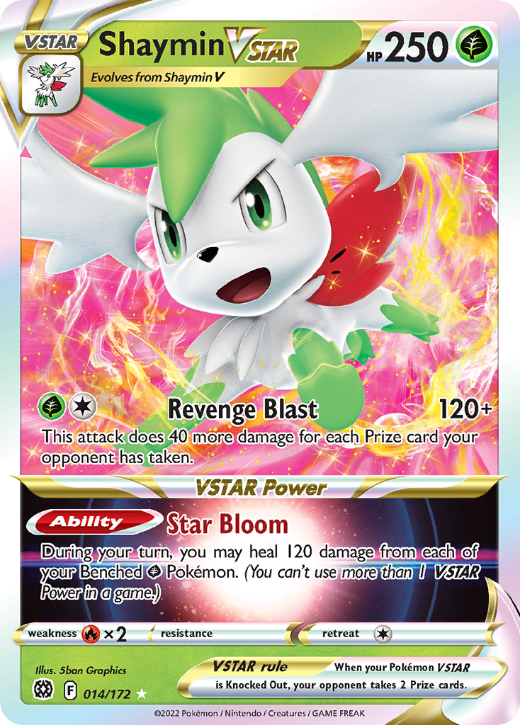 Shaymin VSTAR (014/172) (Jumbo Card) [Sword & Shield: Brilliant Stars] - Card Brawlers | Quebec | Canada | Yu-Gi-Oh!