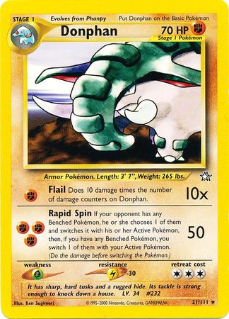 Donphan (21/111) [Neo Genesis Unlimited] - Card Brawlers | Quebec | Canada | Yu-Gi-Oh!