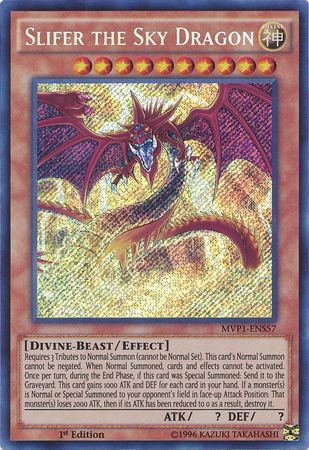 Slifer the Sky Dragon [MVP1-ENS57] Secret Rare - Card Brawlers | Quebec | Canada | Yu-Gi-Oh!
