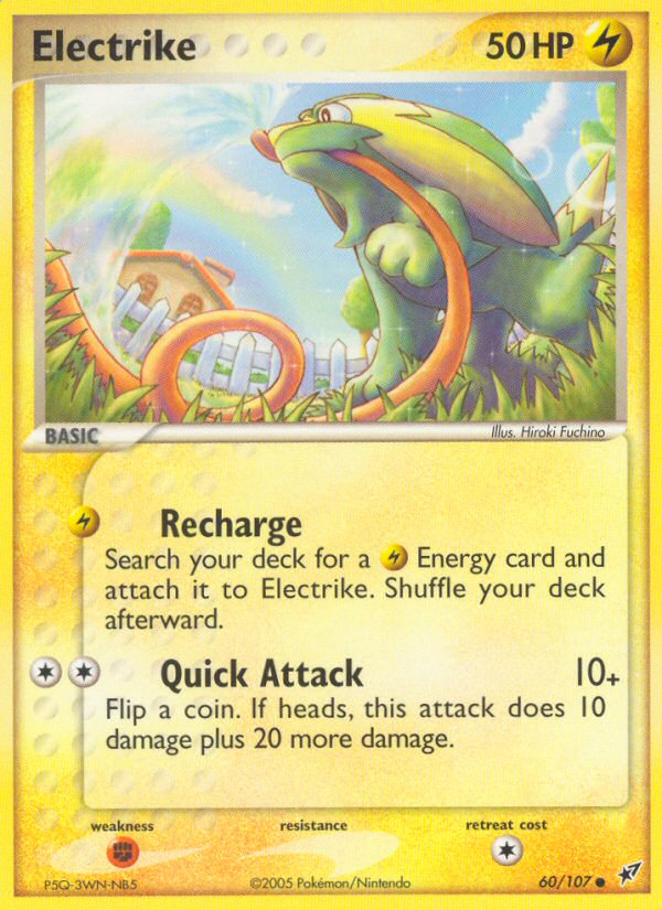 Electrike (60/107) [EX: Deoxys] - Card Brawlers | Quebec | Canada | Yu-Gi-Oh!