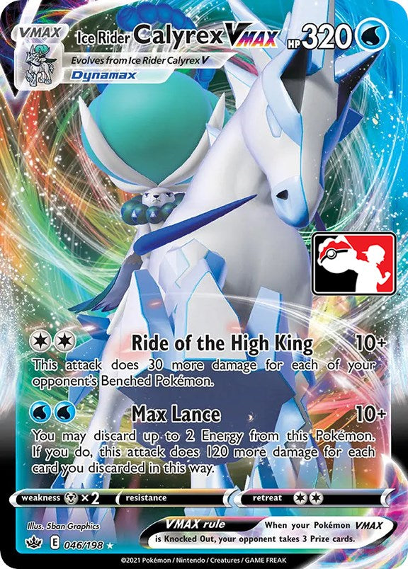 Ice Rider Calyrex VMAX (046/198) [Prize Pack Series One] - Card Brawlers | Quebec | Canada | Yu-Gi-Oh!