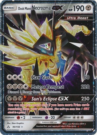 Dusk Mane Necrozma GX (90/156) (Jumbo Card) [Sun & Moon: Ultra Prism] - Card Brawlers | Quebec | Canada | Yu-Gi-Oh!