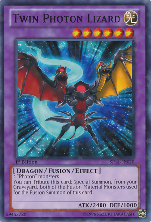 Twin Photon Lizard [SP14-EN020] Starfoil Rare - Card Brawlers | Quebec | Canada | Yu-Gi-Oh!