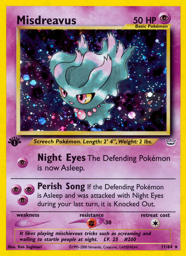 Misdreavus (11/64) [Neo Revelation 1st Edition] - Card Brawlers | Quebec | Canada | Yu-Gi-Oh!