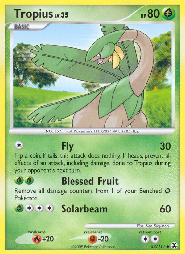 Tropius (52/111) [Platinum: Rising Rivals] - Card Brawlers | Quebec | Canada | Yu-Gi-Oh!