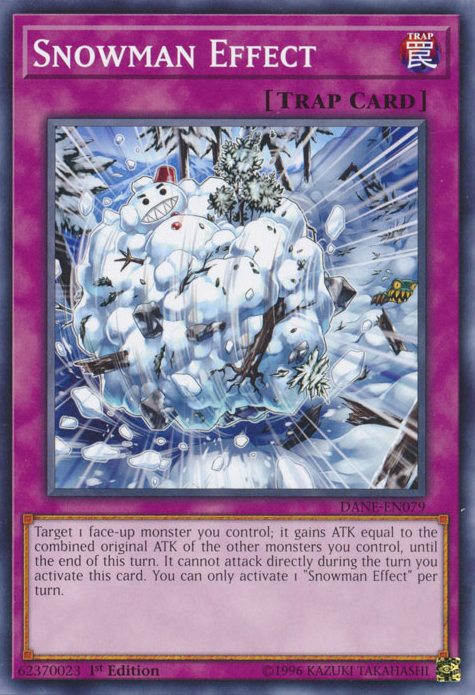 Snowman Effect [DANE-EN079] Common - Card Brawlers | Quebec | Canada | Yu-Gi-Oh!