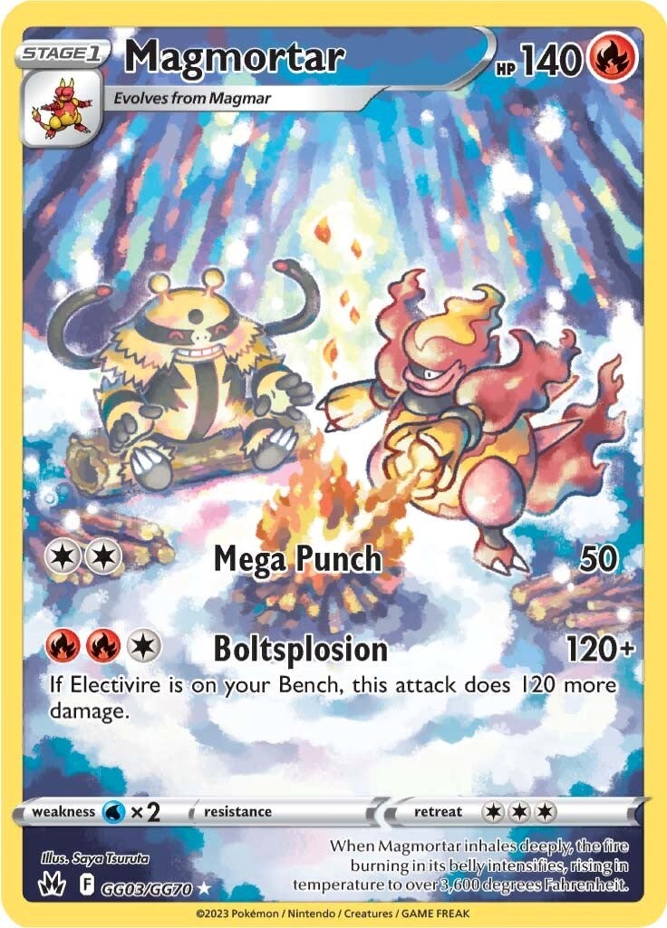 Magmortar (GG03/GG70) [Sword & Shield: Crown Zenith] - Card Brawlers | Quebec | Canada | Yu-Gi-Oh!