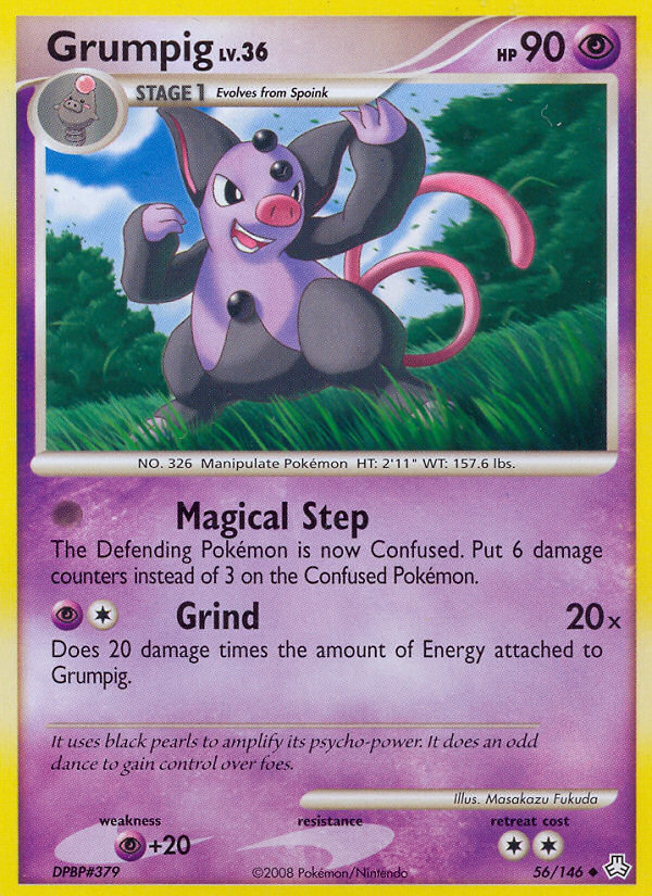 Grumpig (56/146) [Diamond & Pearl: Legends Awakened] - Card Brawlers | Quebec | Canada | Yu-Gi-Oh!