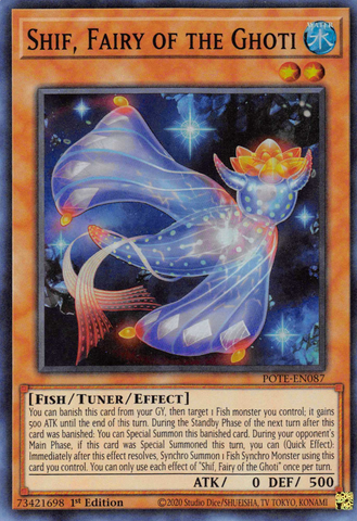 Shif, Fairy of the Ghoti [POTE-EN087] Super Rare - Card Brawlers | Quebec | Canada | Yu-Gi-Oh!