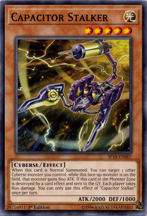 Capacitor Stalker [SP18-EN007] Common - Yu-Gi-Oh! - Card Brawlers | Quebec | Canada |