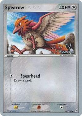 Spearow (61/100) (Flyvees - Jun Hasebe) [World Championships 2007] - Card Brawlers | Quebec | Canada | Yu-Gi-Oh!