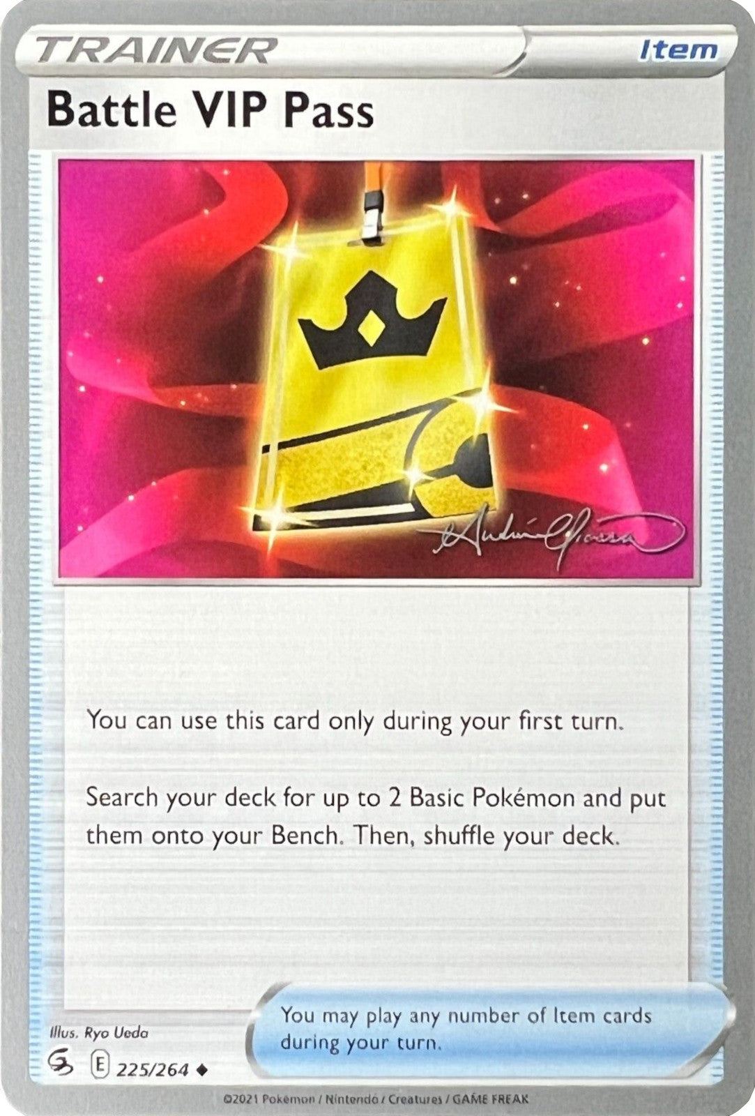 Battle VIP Pass (225/264) (The Shape of Mew - Andre Chiasson) [World Championships 2022] - Card Brawlers | Quebec | Canada | Yu-Gi-Oh!