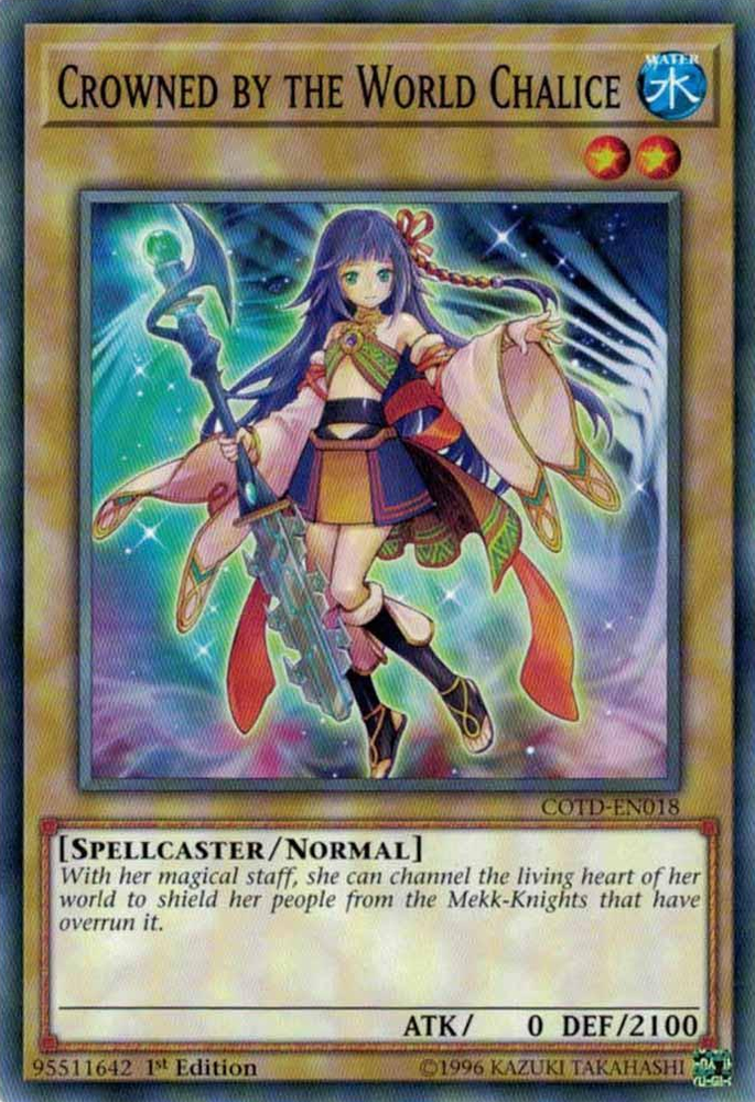 Crowned by the World Chalice [COTD-EN018] Common - Yu-Gi-Oh! - Card Brawlers | Quebec | Canada |