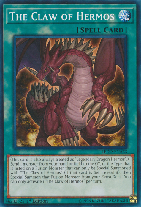 The Claw of Hermos [LEDD-ENA23] Common - Yu-Gi-Oh! - Card Brawlers | Quebec | Canada |