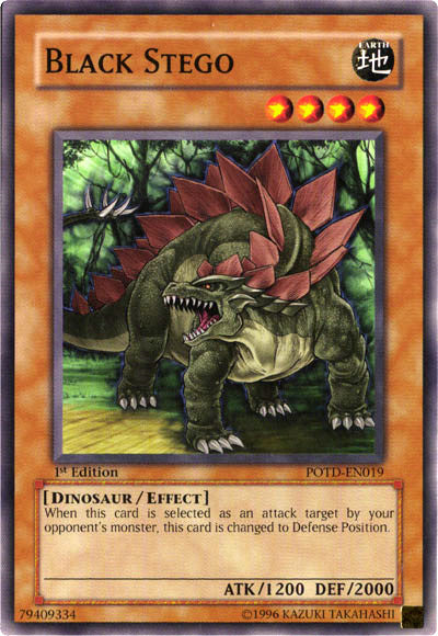 Black Stego [POTD-EN019] Common - Card Brawlers | Quebec | Canada | Yu-Gi-Oh!