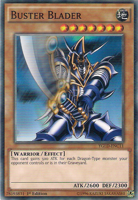 Buster Blader [YGLD-ENC11] Common - Yu-Gi-Oh! - Card Brawlers | Quebec | Canada |