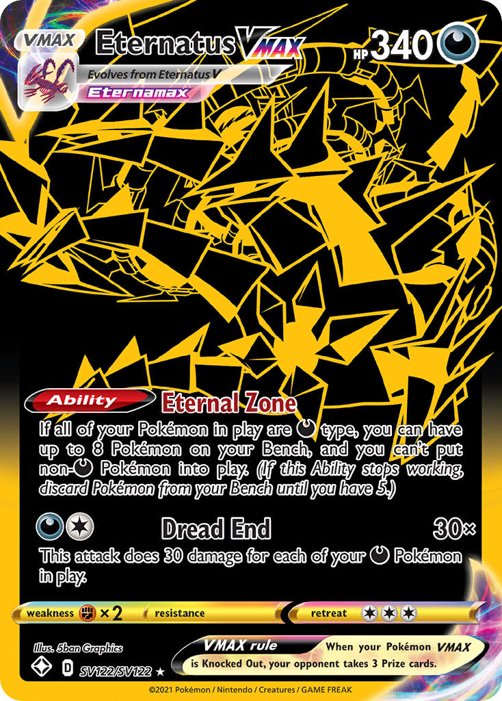 Eternatus VMAX (SV122/SV122) [Sword & Shield: Shining Fates] - Card Brawlers | Quebec | Canada | Yu-Gi-Oh!