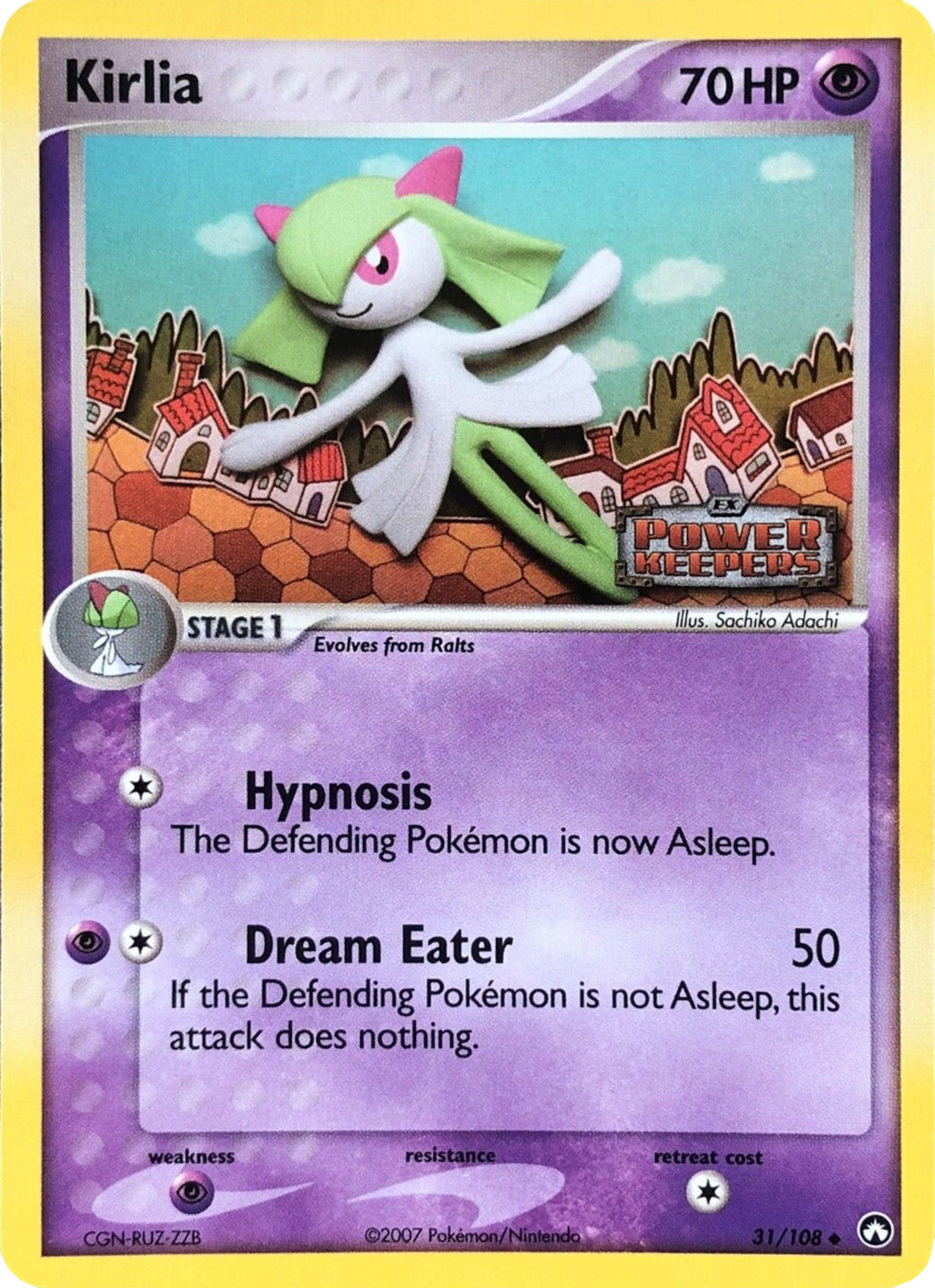 Kirlia (31/108) (Stamped) [EX: Power Keepers] - Card Brawlers | Quebec | Canada | Yu-Gi-Oh!
