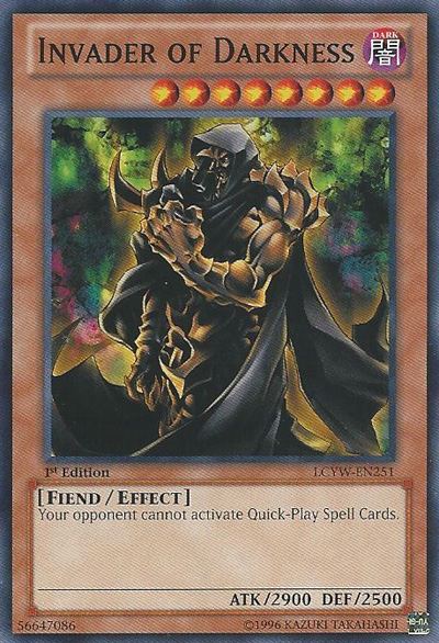 Invader of Darkness [LCYW-EN251] Common - Card Brawlers | Quebec | Canada | Yu-Gi-Oh!