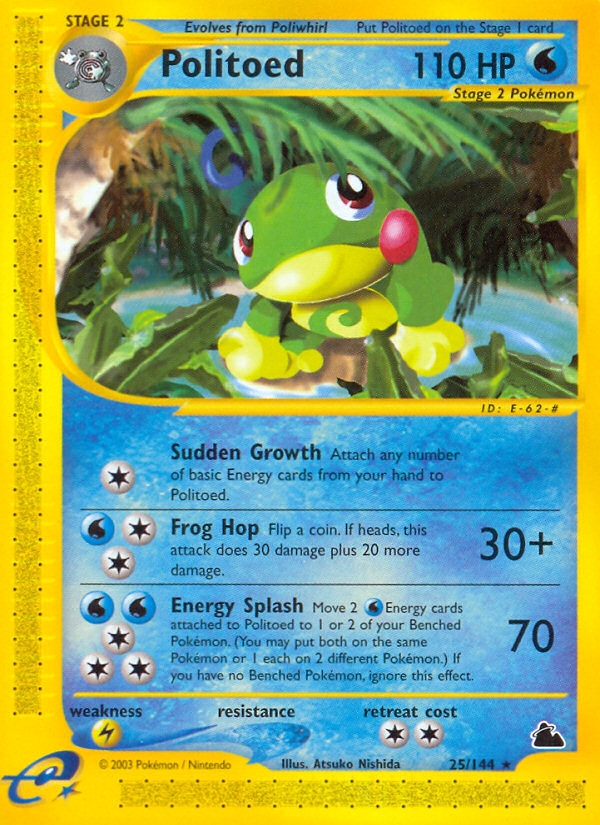 Politoed (25/144) [Skyridge] - Card Brawlers | Quebec | Canada | Yu-Gi-Oh!