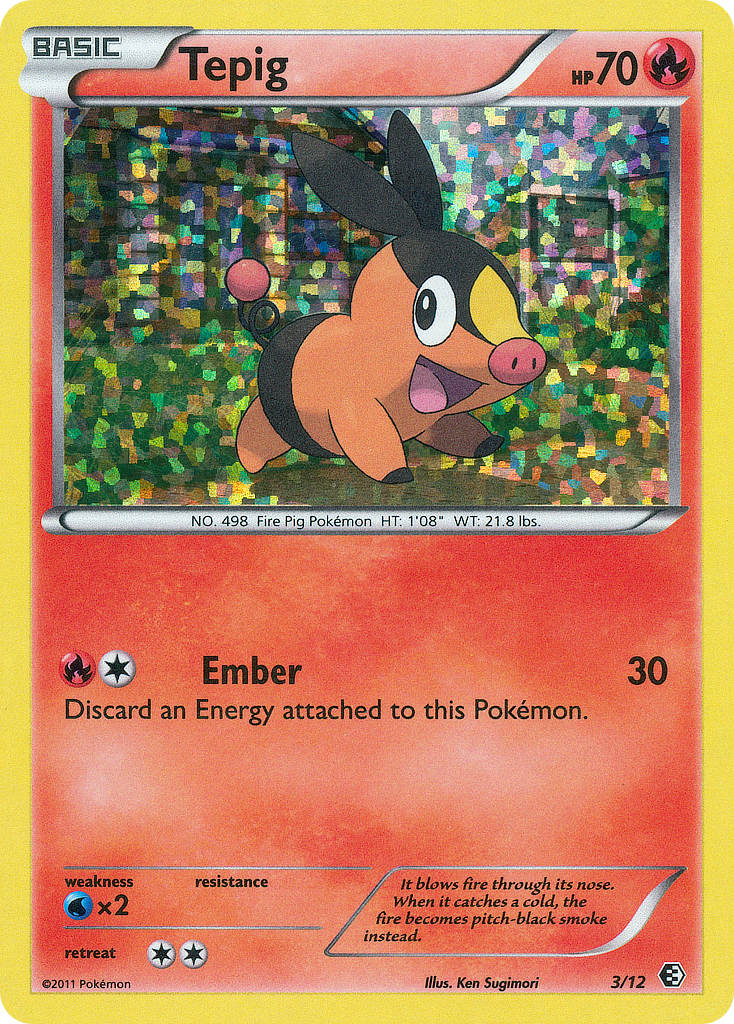 Tepig (3/12) [McDonald's Promos: 2011 Collection] - Card Brawlers | Quebec | Canada | Yu-Gi-Oh!