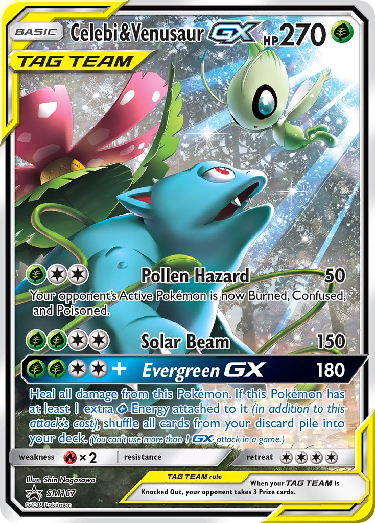 Celebi & Venusaur GX (SM167) [Sun & Moon: Black Star Promos] - Card Brawlers | Quebec | Canada | Yu-Gi-Oh!