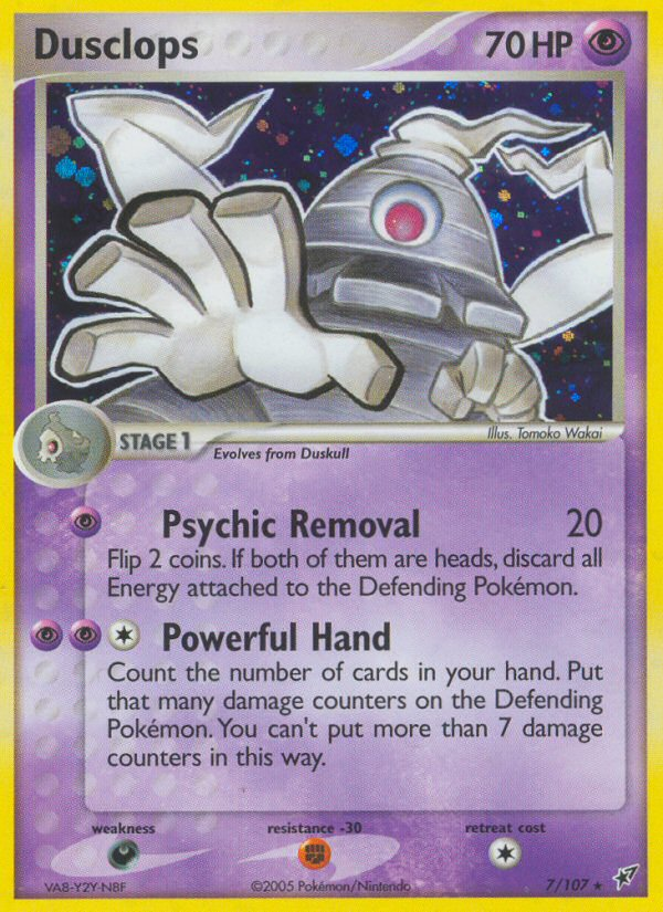Dusclops (7/107) [EX: Deoxys] - Card Brawlers | Quebec | Canada | Yu-Gi-Oh!
