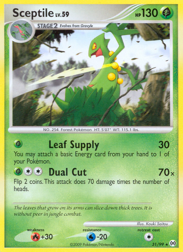 Sceptile (31/99) [Platinum: Arceus] - Card Brawlers | Quebec | Canada | Yu-Gi-Oh!