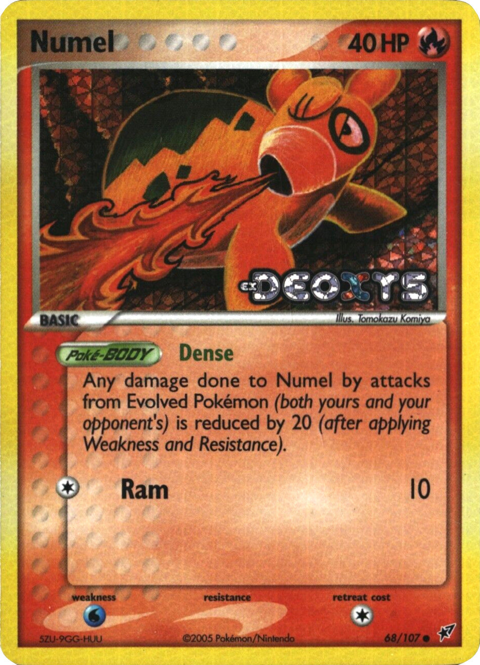 Numel (68/107) (Stamped) [EX: Deoxys] - Card Brawlers | Quebec | Canada | Yu-Gi-Oh!