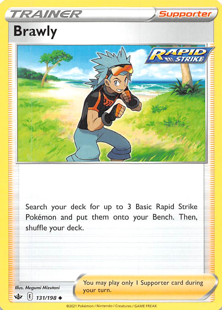 Brawly (131/198) [Sword & Shield: Chilling Reign] - Card Brawlers | Quebec | Canada | Yu-Gi-Oh!