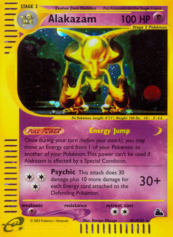 Alakazam (H1/H32) [Skyridge] - Card Brawlers | Quebec | Canada | Yu-Gi-Oh!