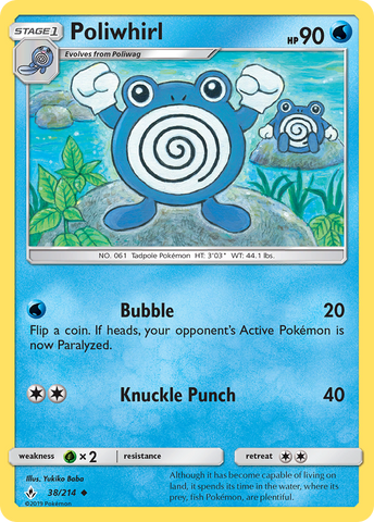 Poliwhirl (38/214) [Sun & Moon: Unbroken Bonds] - Card Brawlers | Quebec | Canada | Yu-Gi-Oh!