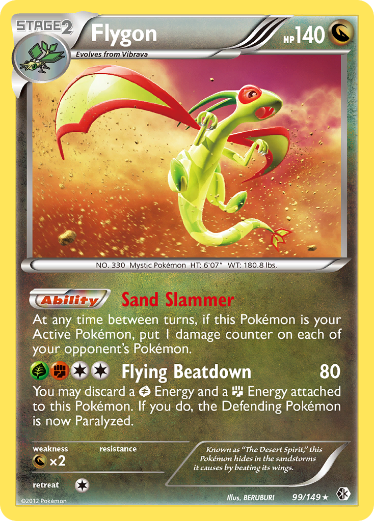 Flygon (99/149) [Black & White: Boundaries Crossed] - Card Brawlers | Quebec | Canada | Yu-Gi-Oh!