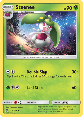 Steenee (18/236) [Sun & Moon: Unified Minds] - Card Brawlers | Quebec | Canada | Yu-Gi-Oh!