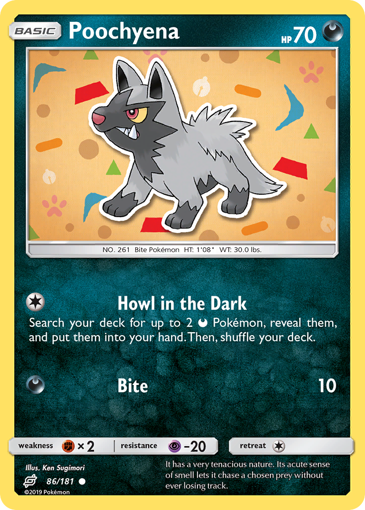 Poochyena (86/181) [Sun & Moon: Team Up] - Card Brawlers | Quebec | Canada | Yu-Gi-Oh!