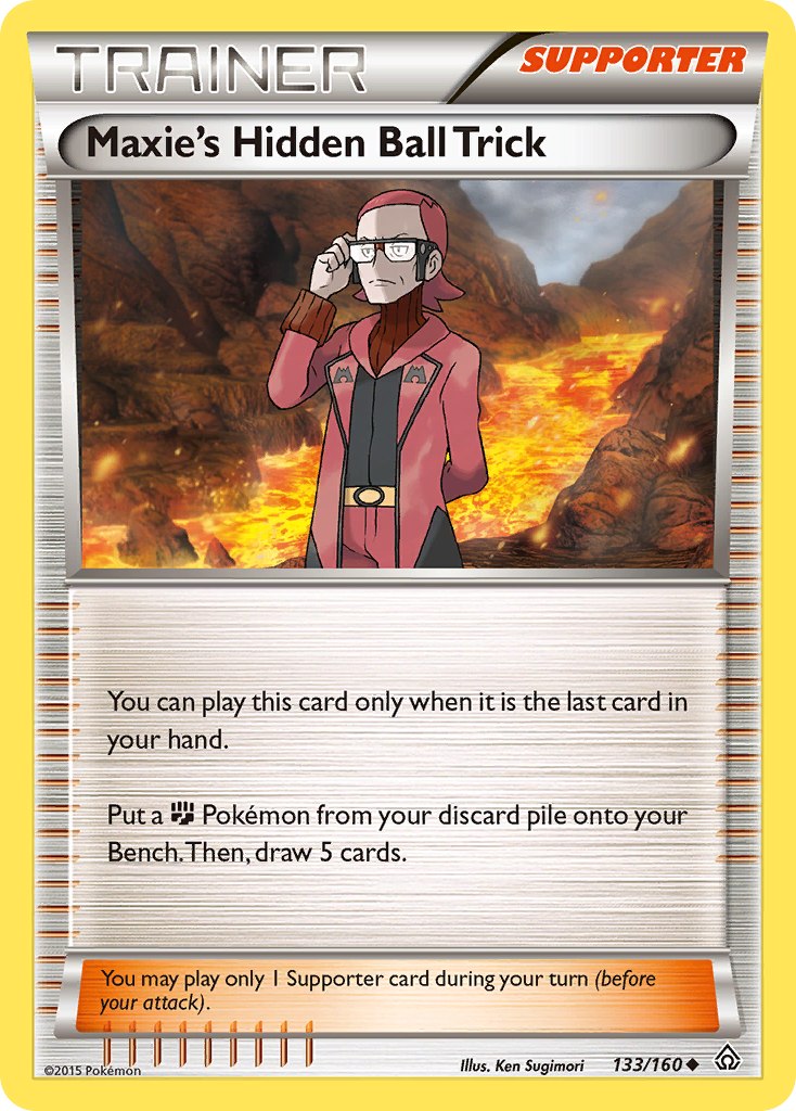 Maxie's Hidden Ball Trick (133/160) [XY: Primal Clash] - Card Brawlers | Quebec | Canada | Yu-Gi-Oh!