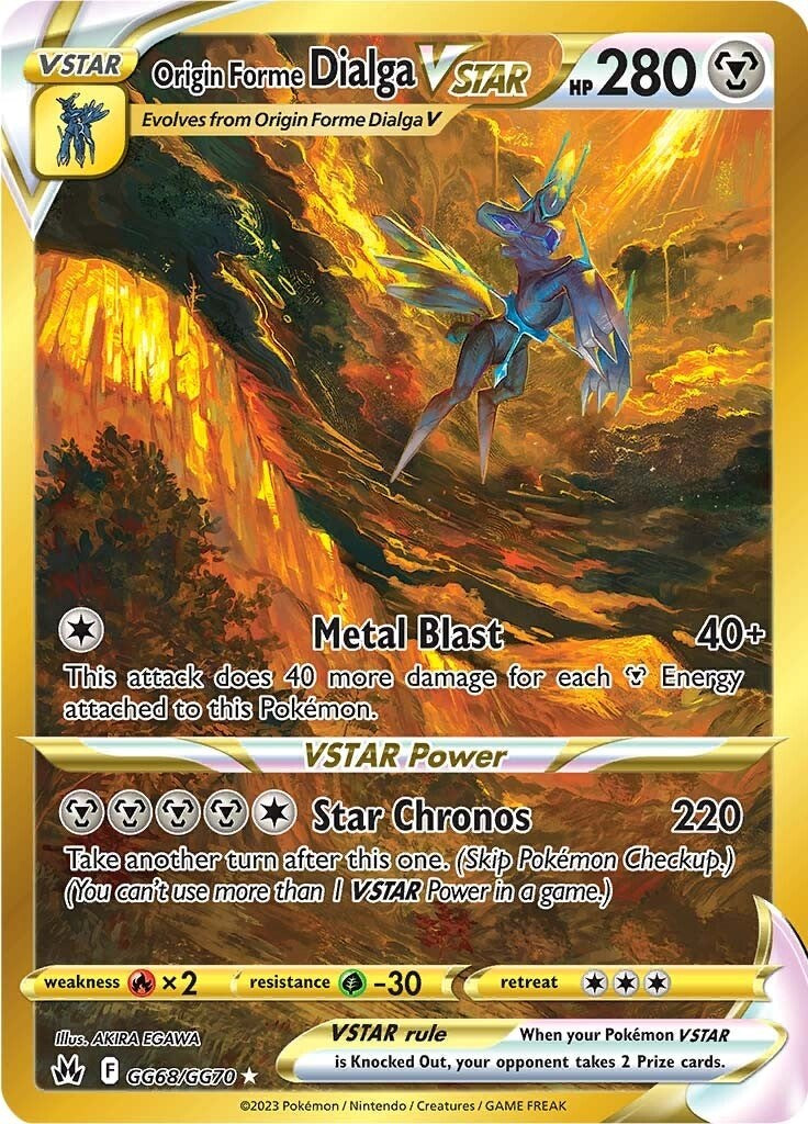 Origin Forme Dialga VSTAR (GG68/GG70) (Secret) [Sword & Shield: Crown Zenith] - Card Brawlers | Quebec | Canada | Yu-Gi-Oh!
